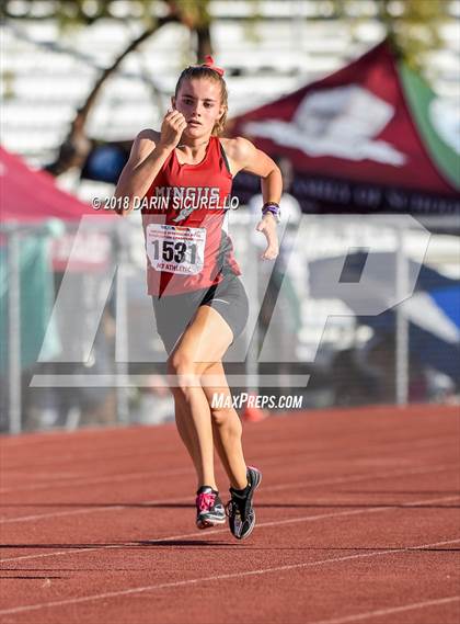 Thumbnail 2 in AIA Track & Field Preliminaries D3 & D4 (Girls 400 Meter Dash) photogallery.