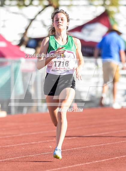 Thumbnail 3 in AIA Track & Field Preliminaries D3 & D4 (Girls 400 Meter Dash) photogallery.