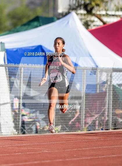 Thumbnail 2 in AIA Track & Field Preliminaries D3 & D4 (Girls 400 Meter Dash) photogallery.