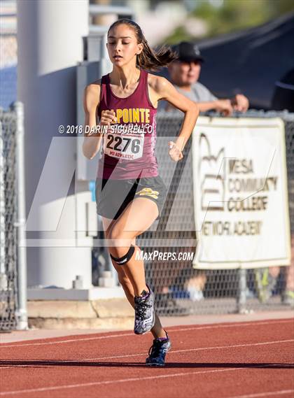 Thumbnail 1 in AIA Track & Field Preliminaries D3 & D4 (Girls 400 Meter Dash) photogallery.