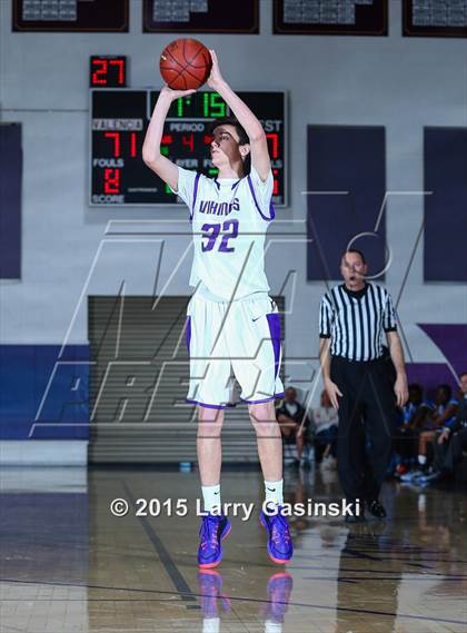 Thumbnail 1 in Quartz Hill @ Valencia (CIF SS Playoffs) photogallery.