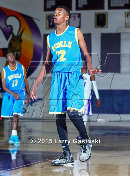 Thumbnail 1 in Quartz Hill @ Valencia (CIF SS Playoffs) photogallery.