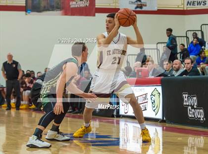 Thumbnail 2 in St. Anthony vs. St. Joseph Regional (Hoop Group NJ Tip Off Classic) photogallery.