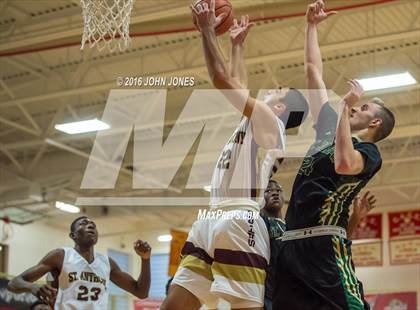 Thumbnail 3 in St. Anthony vs. St. Joseph Regional (Hoop Group NJ Tip Off Classic) photogallery.