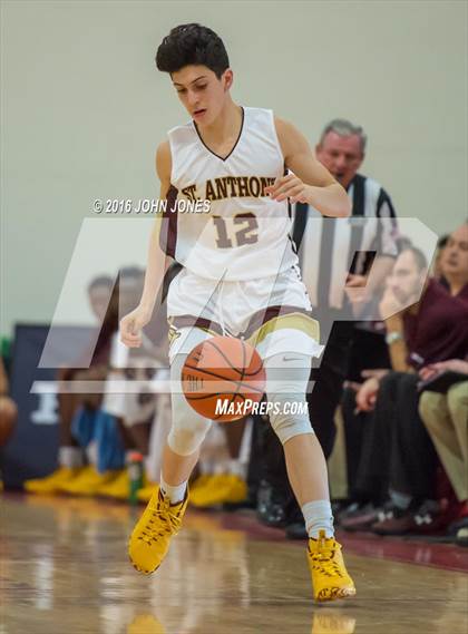 Thumbnail 2 in St. Anthony vs. St. Joseph Regional (Hoop Group NJ Tip Off Classic) photogallery.