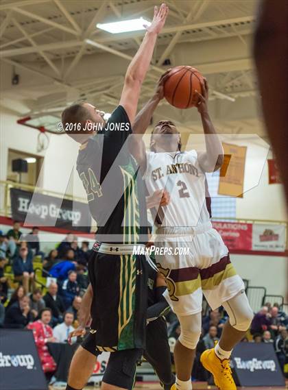 Thumbnail 3 in St. Anthony vs. St. Joseph Regional (Hoop Group NJ Tip Off Classic) photogallery.