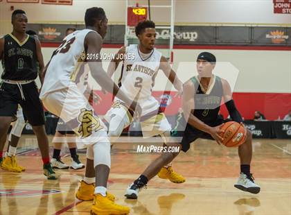 Thumbnail 1 in St. Anthony vs. St. Joseph Regional (Hoop Group NJ Tip Off Classic) photogallery.