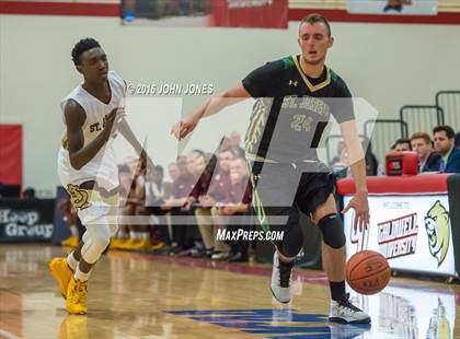 Thumbnail 2 in St. Anthony vs. St. Joseph Regional (Hoop Group NJ Tip Off Classic) photogallery.