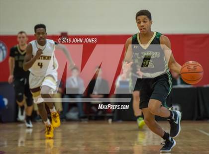 Thumbnail 3 in St. Anthony vs. St. Joseph Regional (Hoop Group NJ Tip Off Classic) photogallery.