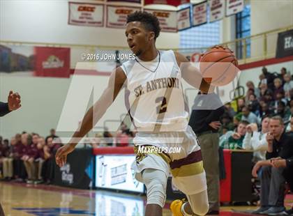 Thumbnail 2 in St. Anthony vs. St. Joseph Regional (Hoop Group NJ Tip Off Classic) photogallery.
