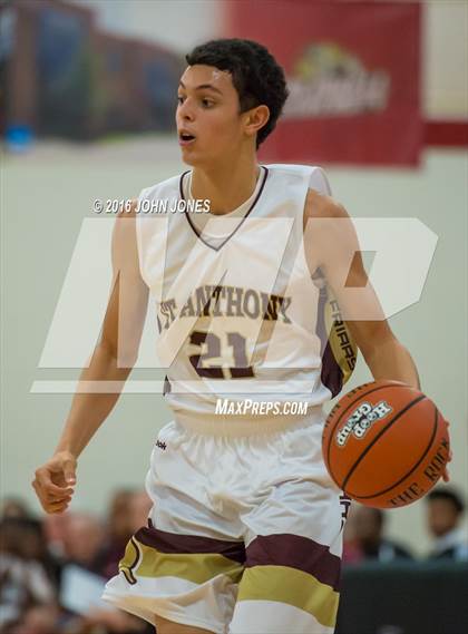 Thumbnail 3 in St. Anthony vs. St. Joseph Regional (Hoop Group NJ Tip Off Classic) photogallery.