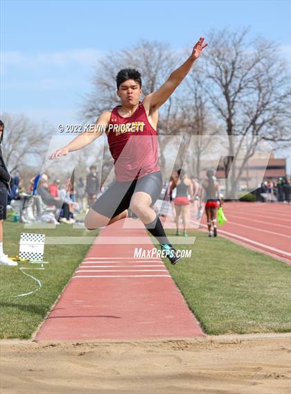 Thumbnail 2 in Pomona Invitational Boys Triple Jump photogallery.