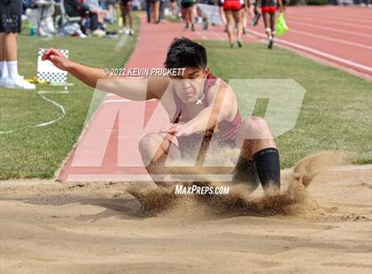 Thumbnail 3 in Pomona Invitational Boys Triple Jump photogallery.