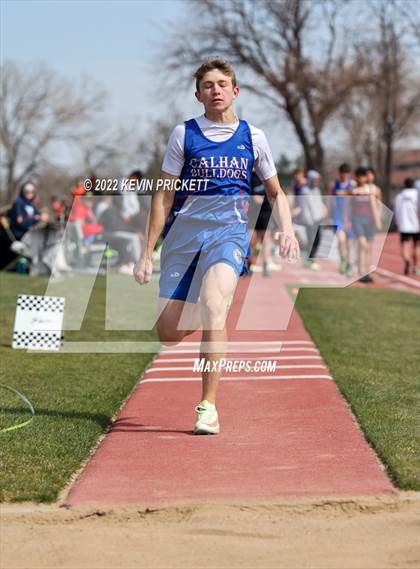 Thumbnail 3 in Pomona Invitational Boys Triple Jump photogallery.