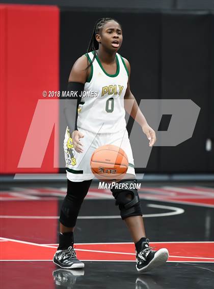 Thumbnail 3 in Rosary Academy vs. Long Beach Poly (Nike Tournament of Champions) photogallery.