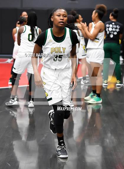 Thumbnail 3 in Rosary Academy vs. Long Beach Poly (Nike Tournament of Champions) photogallery.