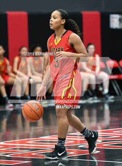 Thumbnail 3 in Rosary Academy vs. Long Beach Poly (Nike Tournament of Champions) photogallery.
