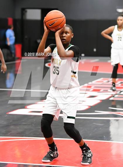 Thumbnail 3 in Rosary Academy vs. Long Beach Poly (Nike Tournament of Champions) photogallery.