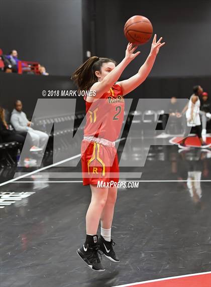 Thumbnail 3 in Rosary Academy vs. Long Beach Poly (Nike Tournament of Champions) photogallery.