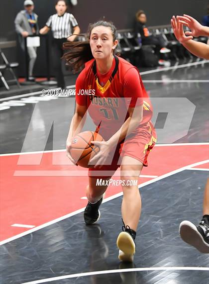 Thumbnail 2 in Rosary Academy vs. Long Beach Poly (Nike Tournament of Champions) photogallery.