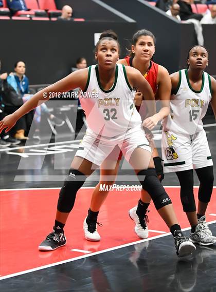 Thumbnail 1 in Rosary Academy vs. Long Beach Poly (Nike Tournament of Champions) photogallery.