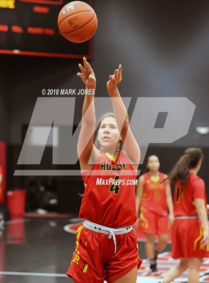 Thumbnail 3 in Rosary Academy vs. Long Beach Poly (Nike Tournament of Champions) photogallery.