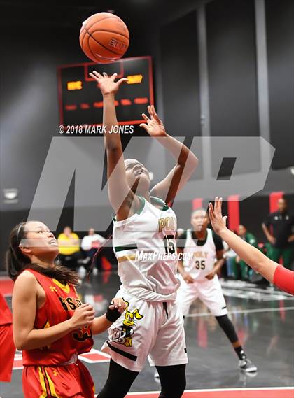 Thumbnail 3 in Rosary Academy vs. Long Beach Poly (Nike Tournament of Champions) photogallery.