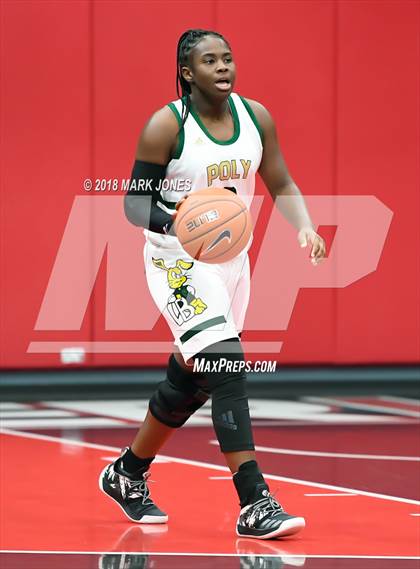Thumbnail 1 in Rosary Academy vs. Long Beach Poly (Nike Tournament of Champions) photogallery.