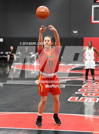 Thumbnail 3 in Rosary Academy vs. Long Beach Poly (Nike Tournament of Champions) photogallery.