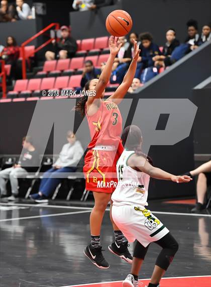 Thumbnail 2 in Rosary Academy vs. Long Beach Poly (Nike Tournament of Champions) photogallery.