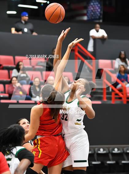 Thumbnail 2 in Rosary Academy vs. Long Beach Poly (Nike Tournament of Champions) photogallery.