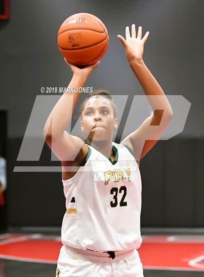 Thumbnail 3 in Rosary Academy vs. Long Beach Poly (Nike Tournament of Champions) photogallery.