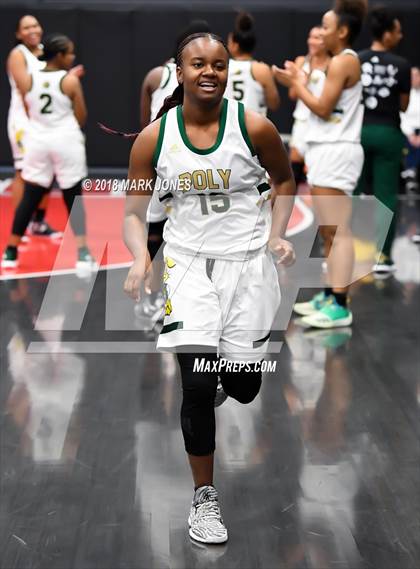 Thumbnail 2 in Rosary Academy vs. Long Beach Poly (Nike Tournament of Champions) photogallery.