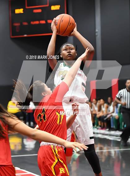 Thumbnail 1 in Rosary Academy vs. Long Beach Poly (Nike Tournament of Champions) photogallery.