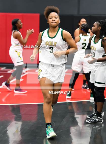 Thumbnail 1 in Rosary Academy vs. Long Beach Poly (Nike Tournament of Champions) photogallery.