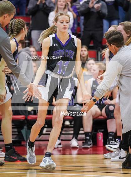 Thumbnail 1 in Moapa Valley vs. Spring Creek (NIAA Class 3A State Girls Semifinal) photogallery.
