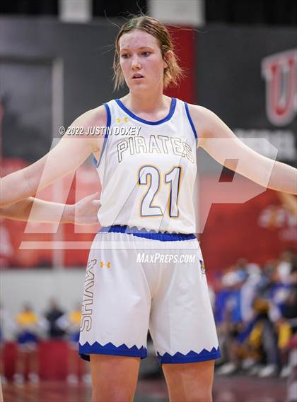 Thumbnail 2 in Moapa Valley vs. Spring Creek (NIAA Class 3A State Girls Semifinal) photogallery.