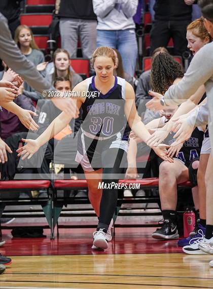 Thumbnail 2 in Moapa Valley vs. Spring Creek (NIAA Class 3A State Girls Semifinal) photogallery.