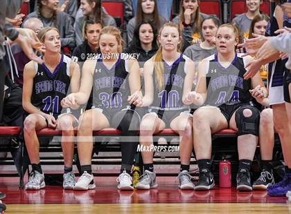 Thumbnail 1 in Moapa Valley vs. Spring Creek (NIAA Class 3A State Girls Semifinal) photogallery.