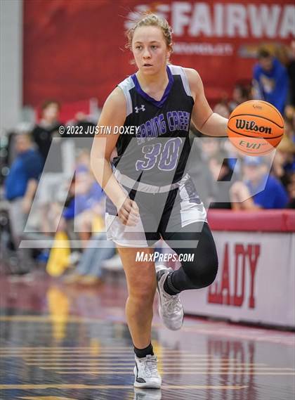 Thumbnail 3 in Moapa Valley vs. Spring Creek (NIAA Class 3A State Girls Semifinal) photogallery.