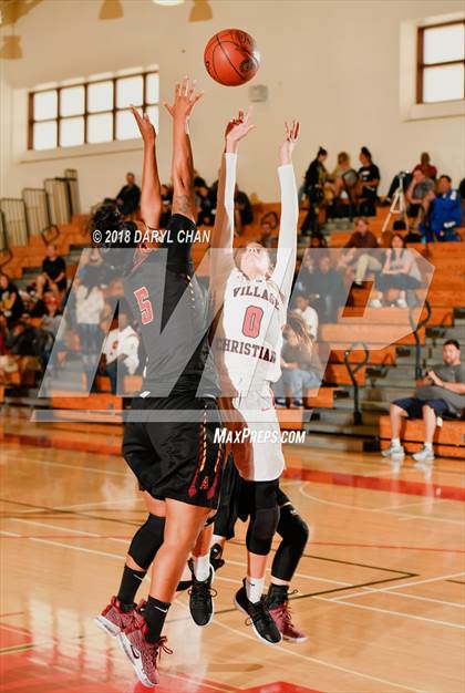 Thumbnail 1 in Arcadia vs. Village Christian (Mark Keppel Tournament) photogallery.