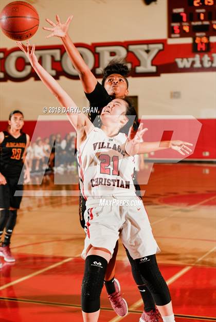 Thumbnail 3 in Arcadia vs. Village Christian (Mark Keppel Tournament) photogallery.