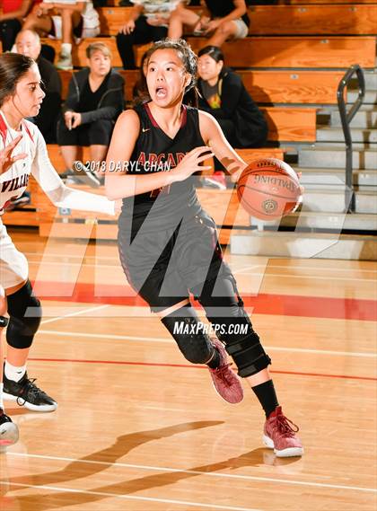 Thumbnail 2 in Arcadia vs. Village Christian (Mark Keppel Tournament) photogallery.