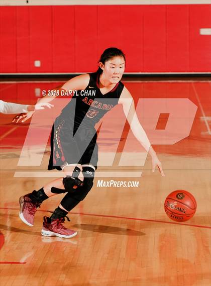 Thumbnail 1 in Arcadia vs. Village Christian (Mark Keppel Tournament) photogallery.