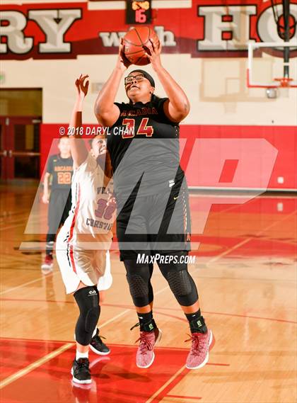Thumbnail 2 in Arcadia vs. Village Christian (Mark Keppel Tournament) photogallery.
