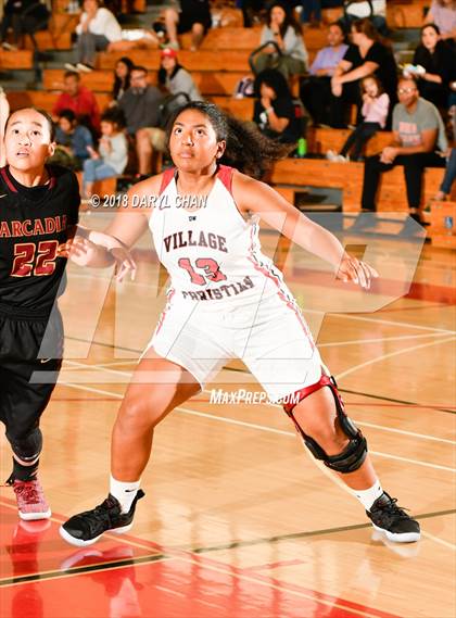Thumbnail 3 in Arcadia vs. Village Christian (Mark Keppel Tournament) photogallery.