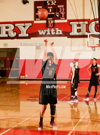 Thumbnail 2 in Arcadia vs. Village Christian (Mark Keppel Tournament) photogallery.