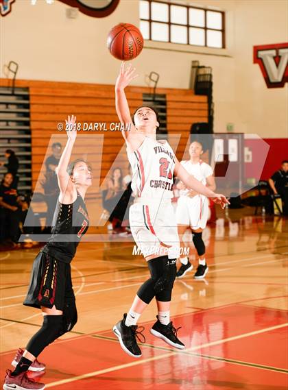Thumbnail 3 in Arcadia vs. Village Christian (Mark Keppel Tournament) photogallery.