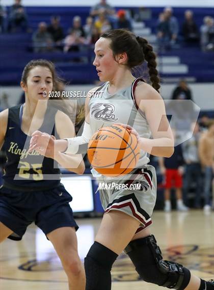 Thumbnail 2 in Kingfisher vs. Oklahoma Christian Academy photogallery.