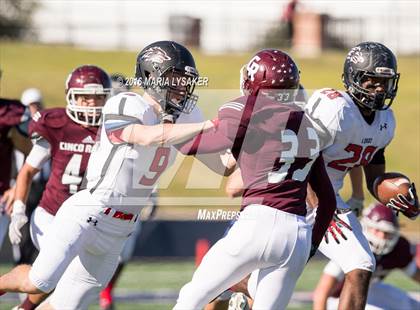 Thumbnail 1 in Langham Creek vs Cinco Ranch (UIL 6A Area Playoff) photogallery.